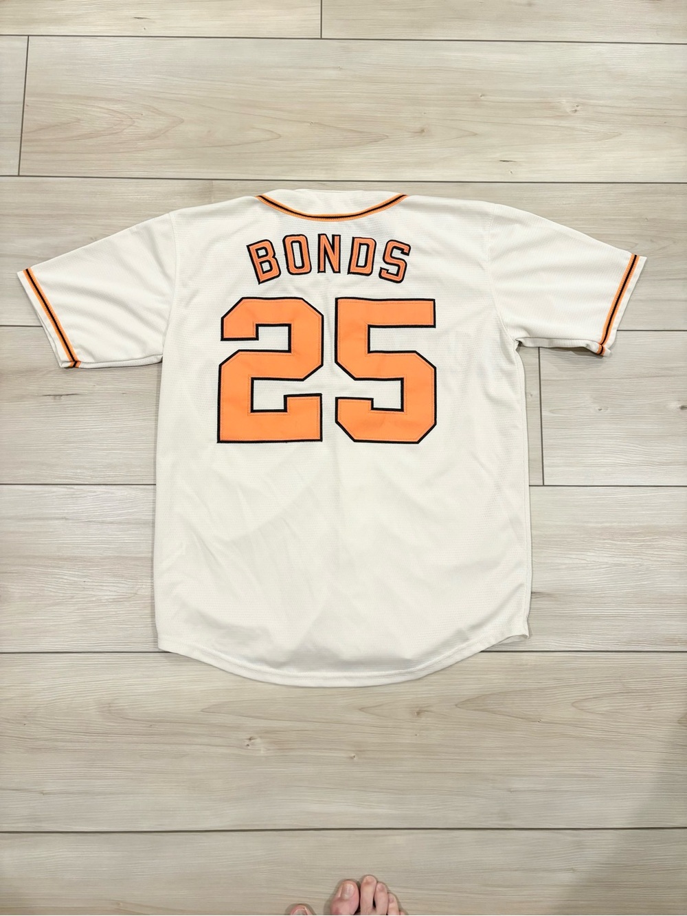 MLB San Francisco Giant’s Barry Bonds #25 Vintage Mens Baseball Jersey size SM